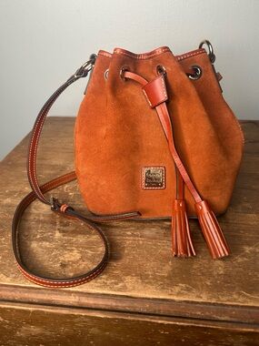 Dooney & Bourke Kendall Suede Crossbody bag
